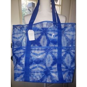 Tie dye Mesh Tote bag